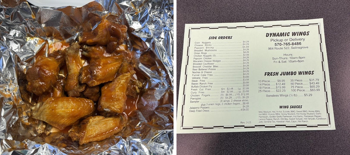 Dynamic Wings Food Trailer