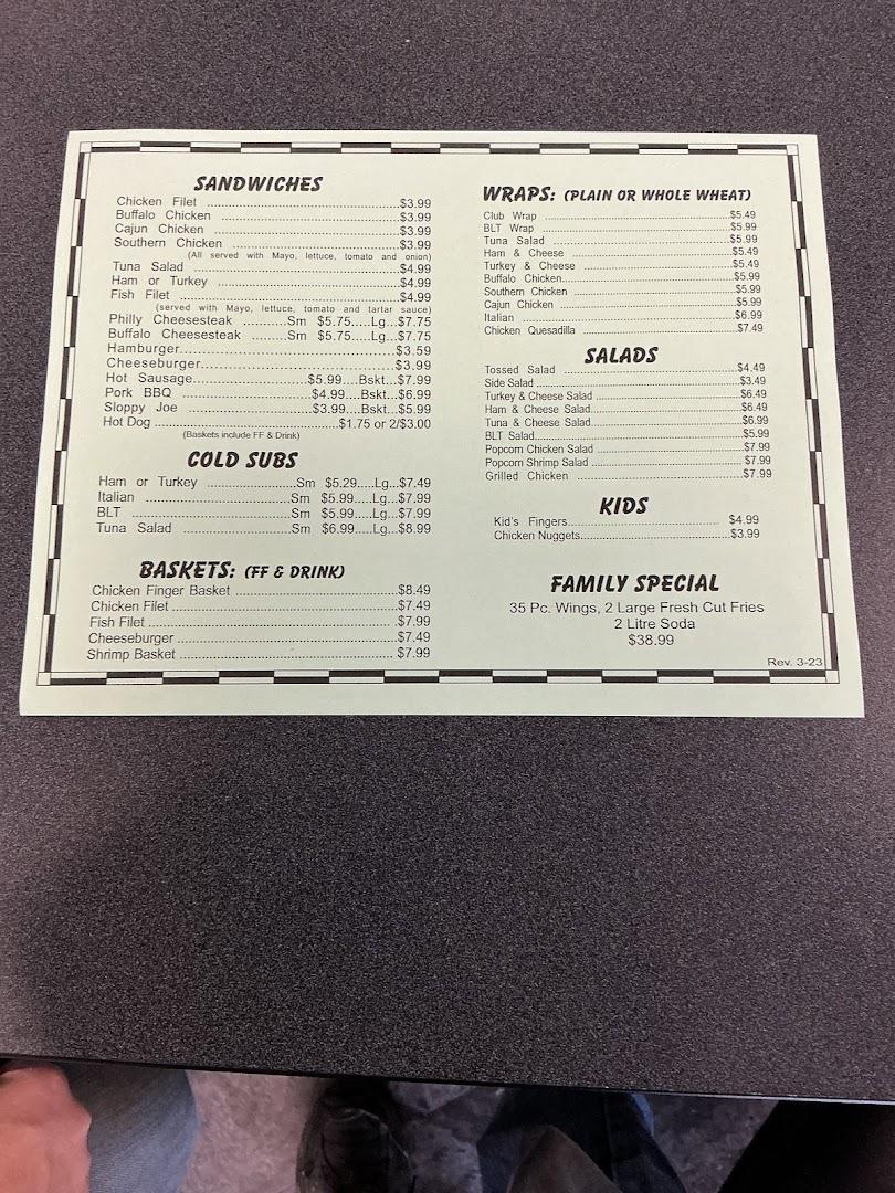 Dynamic Wings Food Trailer
